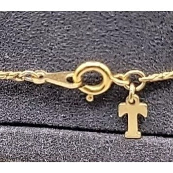 Vintage Crown Trifari Pacman Pendant Necklace Gold-tone & Black Acrylic 18" Rare
