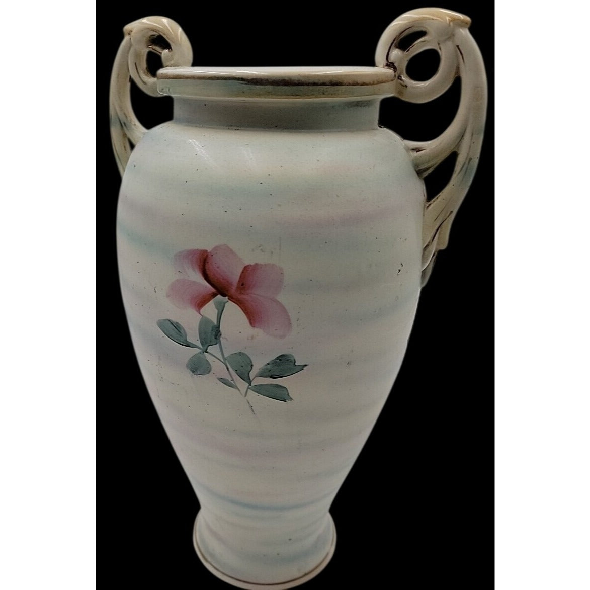 Antique Hand-Painted Nippon Large Art Deco Vase Circa 1915
