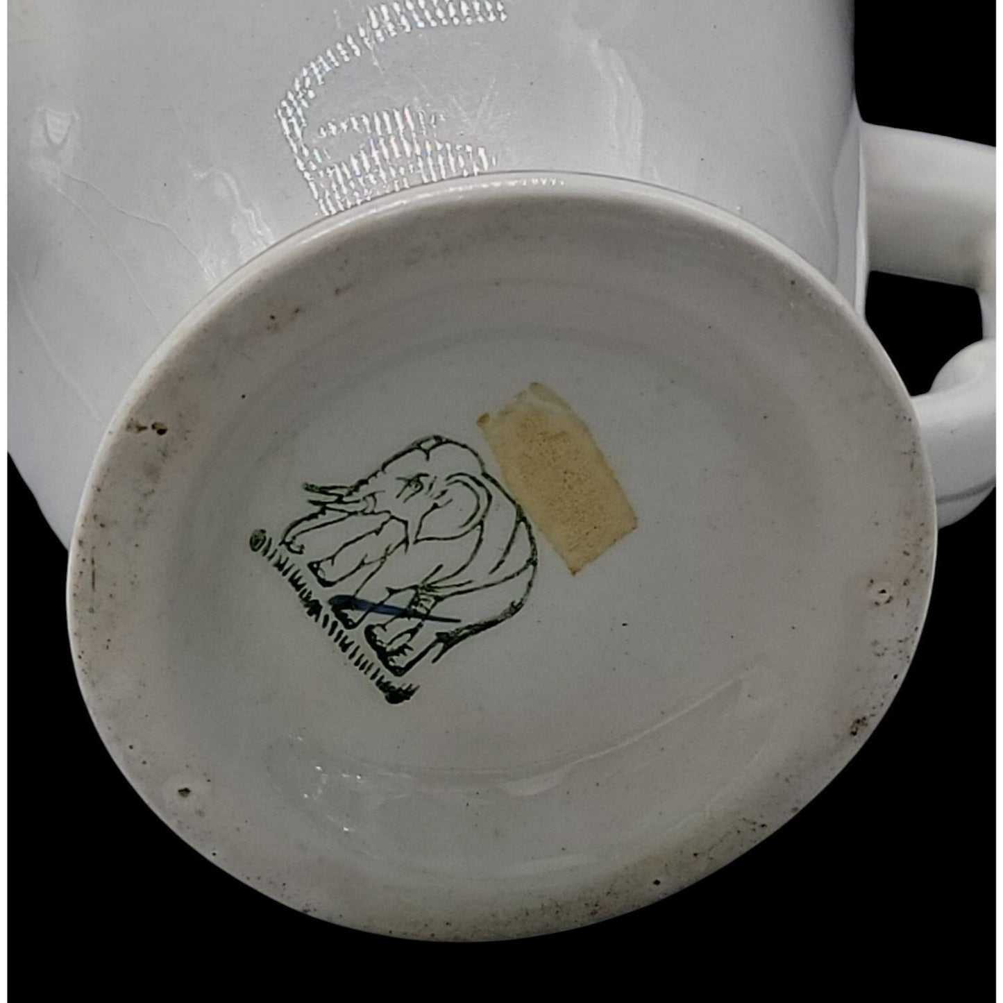 Vtg Art Deco Tashiro Shoten Japan Hand-Painted Orange Poppy Ceramic Creamer 1920