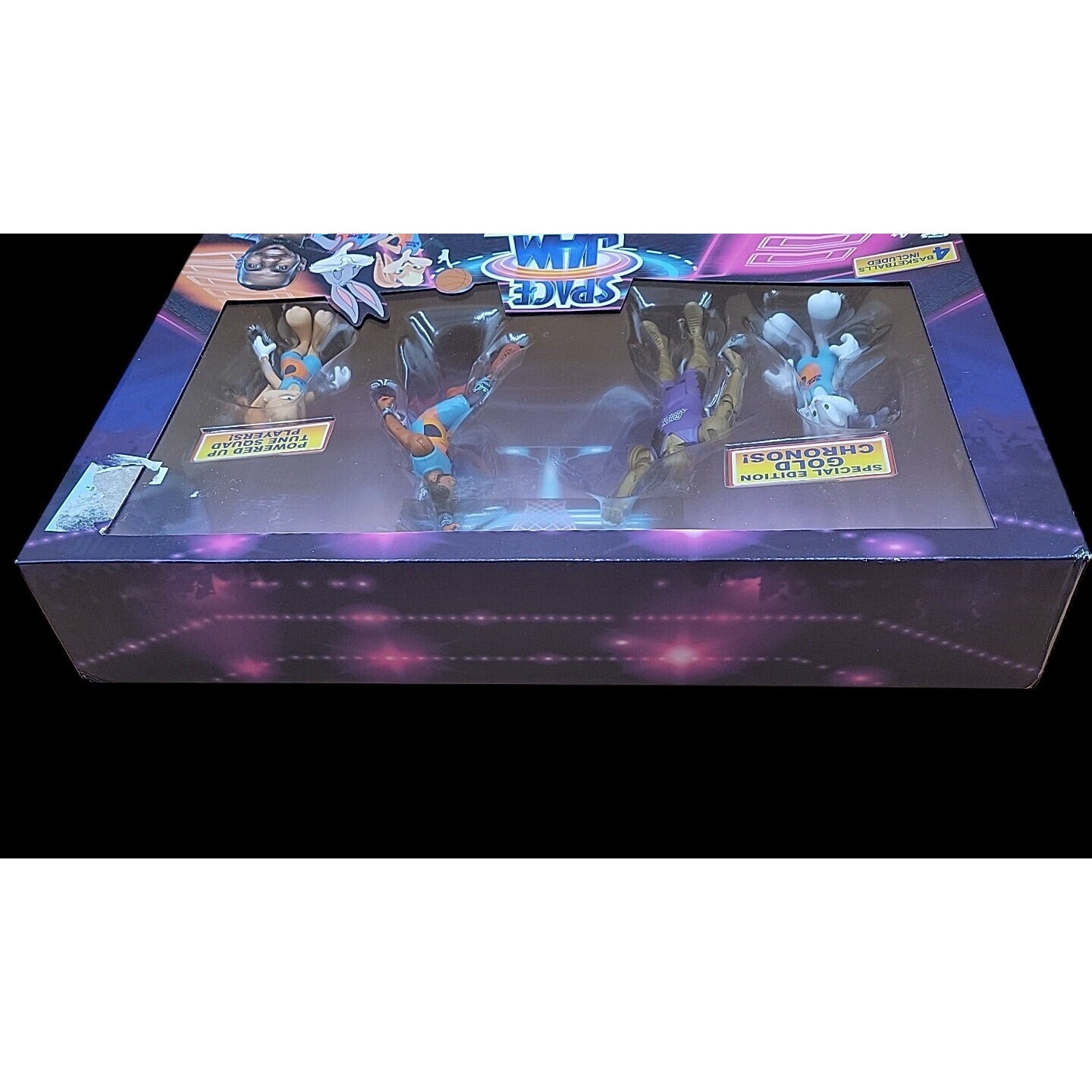 Space Jam A New Legacy Elite Tune Squad Four Figure Set Chronos LeBron James