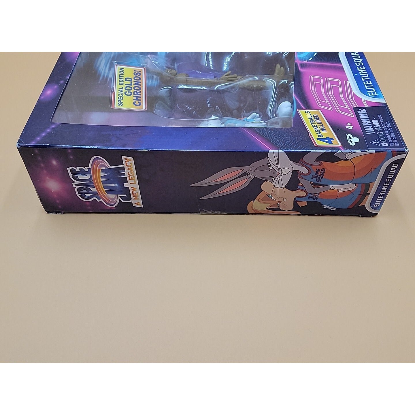 Space Jam A New Legacy Elite Tune Squad Four Figure Set Chronos LeBron James