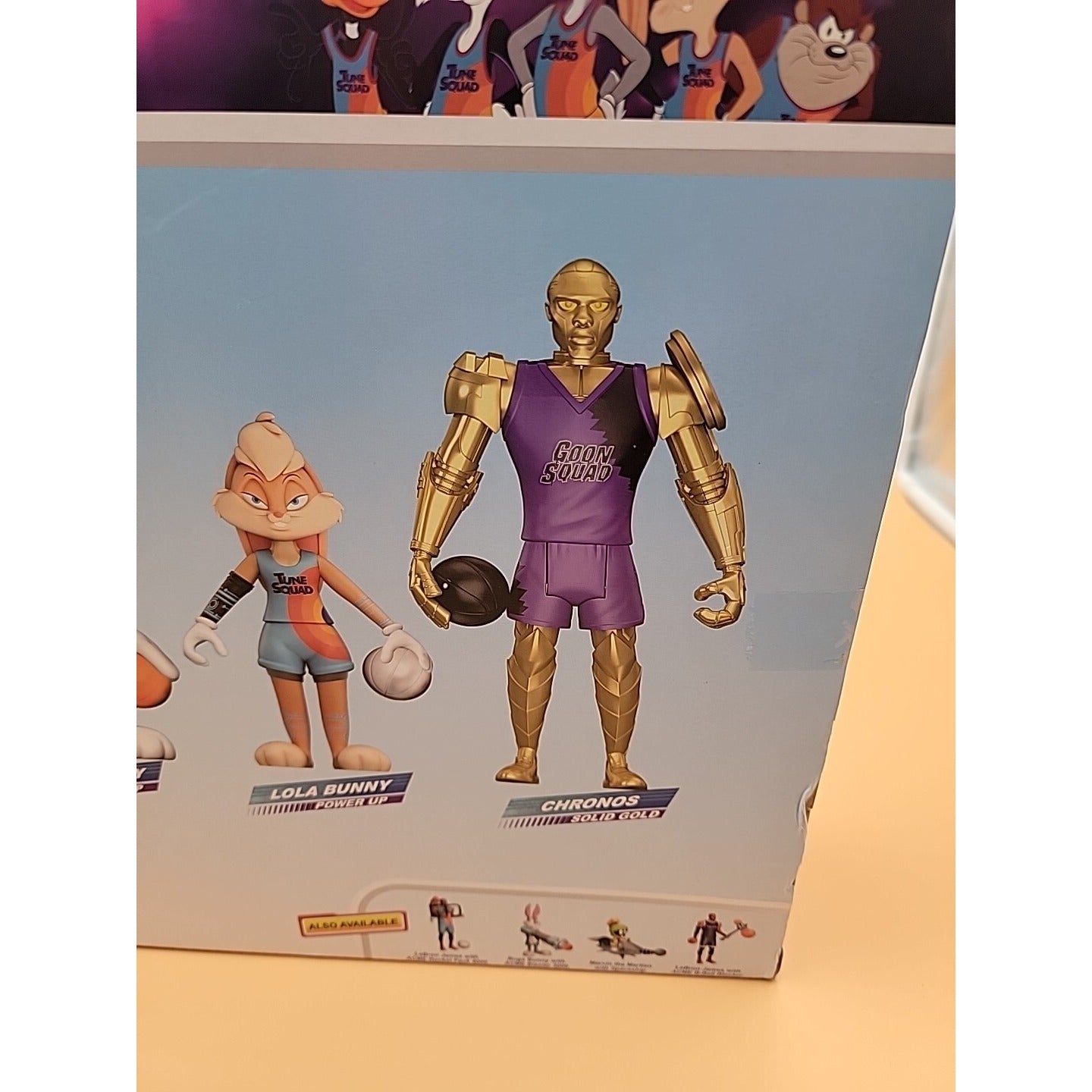 Space Jam A New Legacy Elite Tune Squad Four Figure Set Chronos LeBron James
