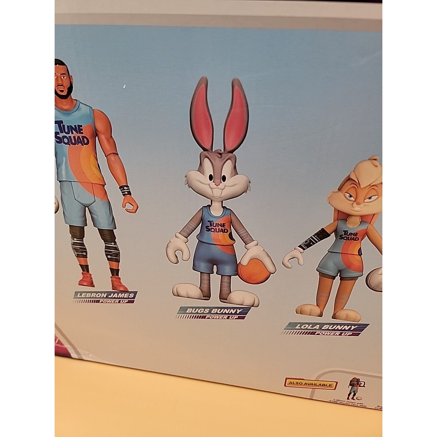 Space Jam A New Legacy Elite Tune Squad Four Figure Set Chronos LeBron James