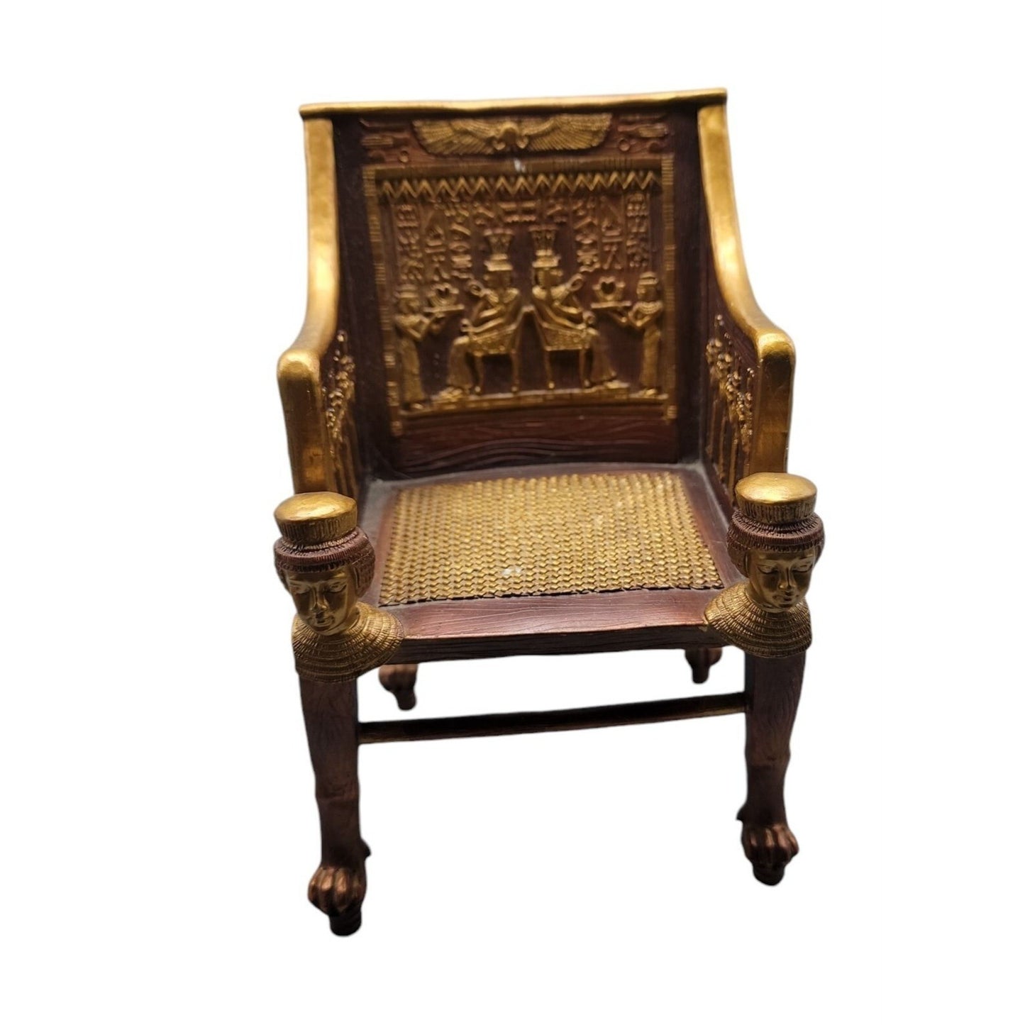 Throne of Princess Sitamun Replica Exact Design Vintage Suumit Collection