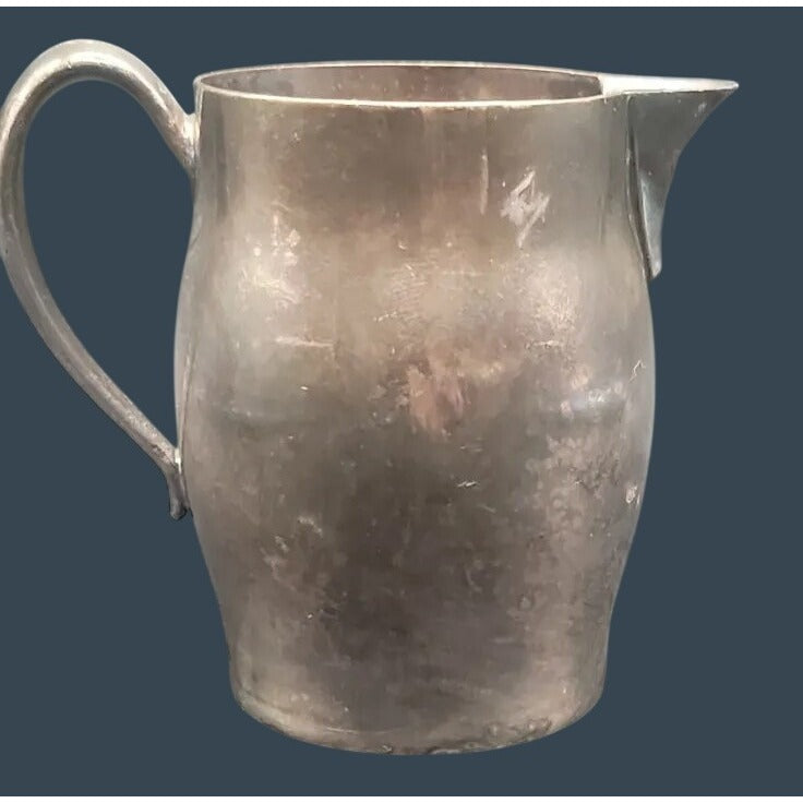 Vintage FB Rogers Silver Co Paul Revere Creamer Pitcher 1052 Silverplate 3.5"
