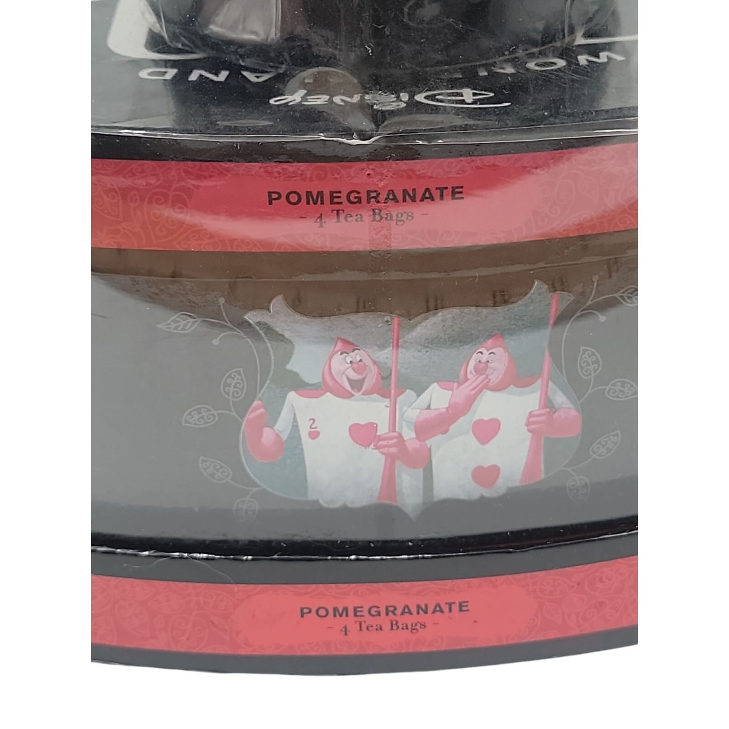 Disney Alice in Wonderland Tea Pot Mad Hatter & 364 Wonderland Tea Bags *RARE*