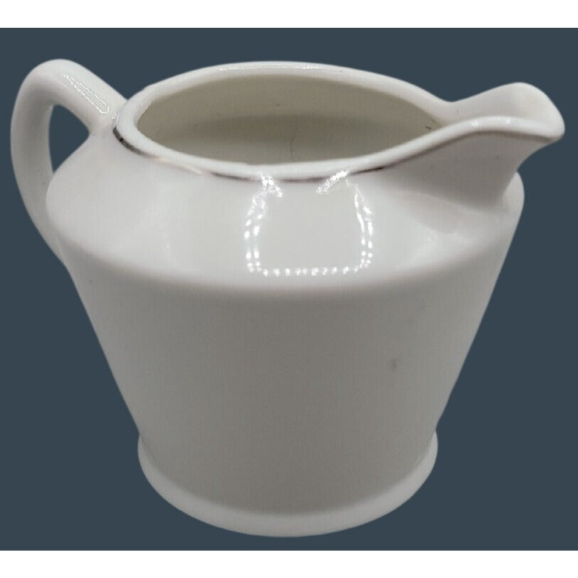 Vtg 1920s Chikaramachi Noritake Hand Painted Porcelain Floral Creamer Pitcher