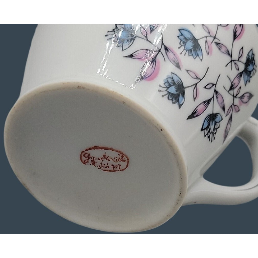 Vtg 1920s Chikaramachi Noritake Hand Painted Porcelain Floral Creamer Pitcher