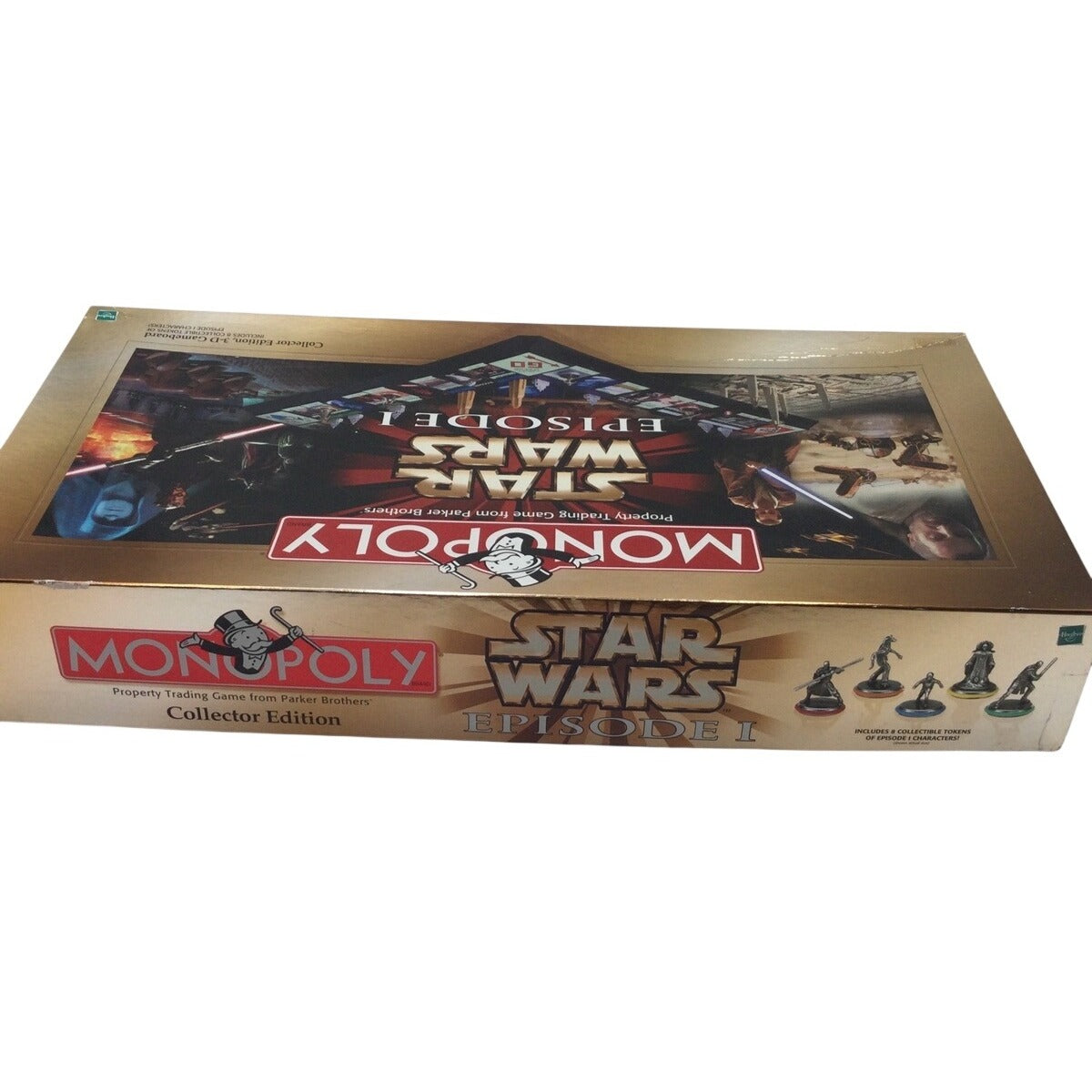 Vintage Monopoly Star Wars Episode I Collectors Edition 3D Game Board Game 1999