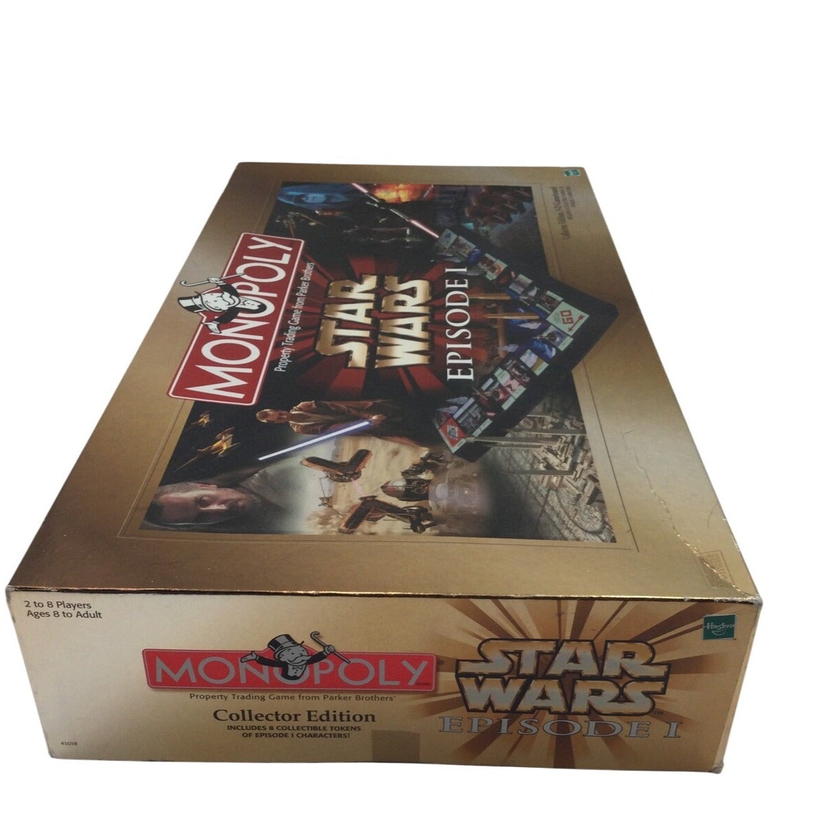 Vintage Monopoly Star Wars Episode I Collectors Edition 3D Game Board Game 1999