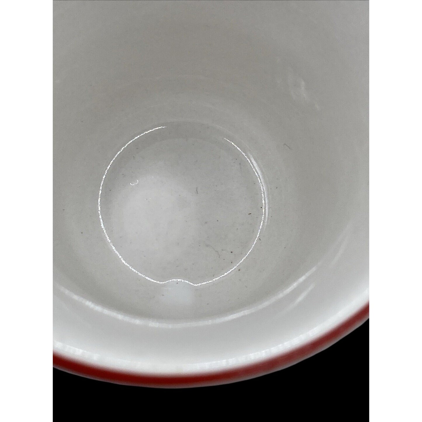 Farberware White Christmas #391 China Teacup Cup Katherine Babanovsky '95